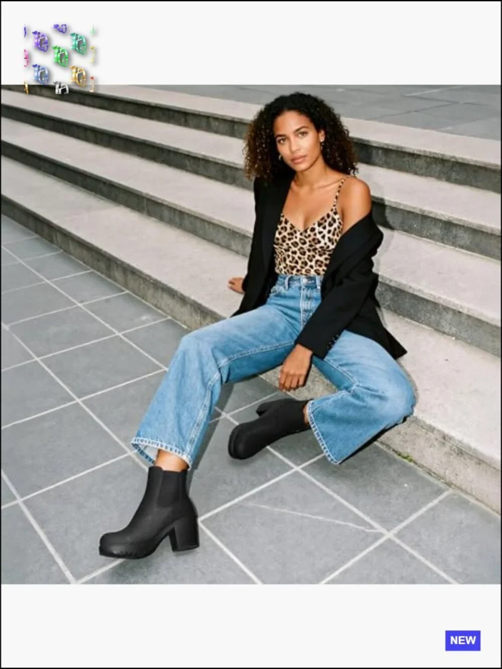 Chunky Heel Chelsea Ankle Boots Slip On Elastic Fall Heeled Booties Shoes